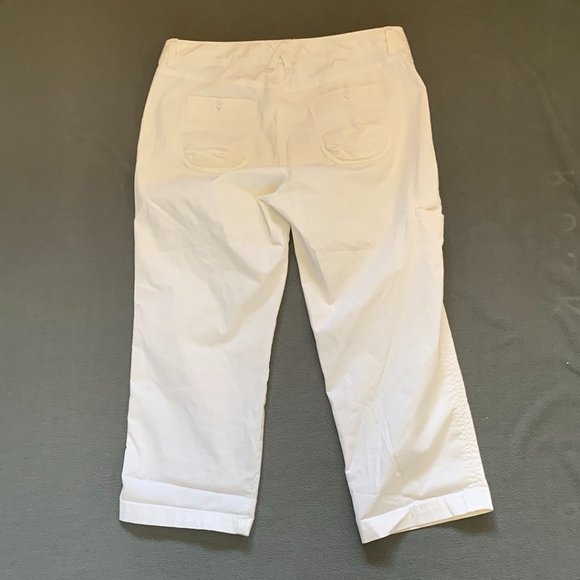 New Eddie Bauer White Capris new with tags - Picture 2 of 7